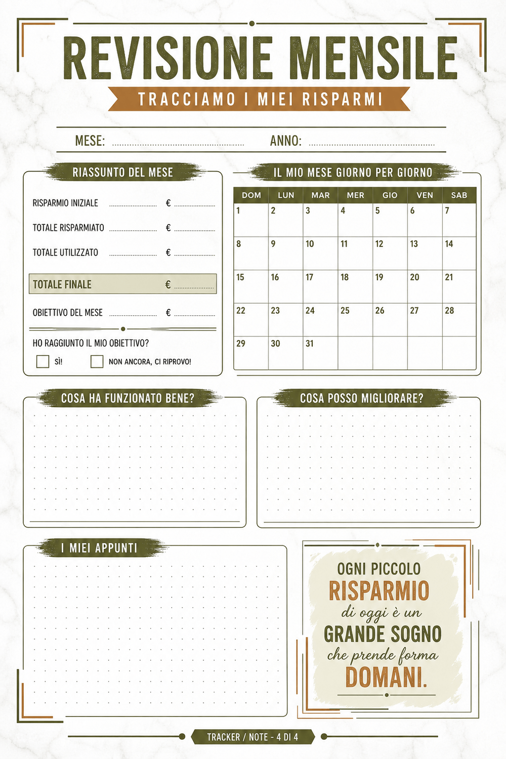 Generated planner 5