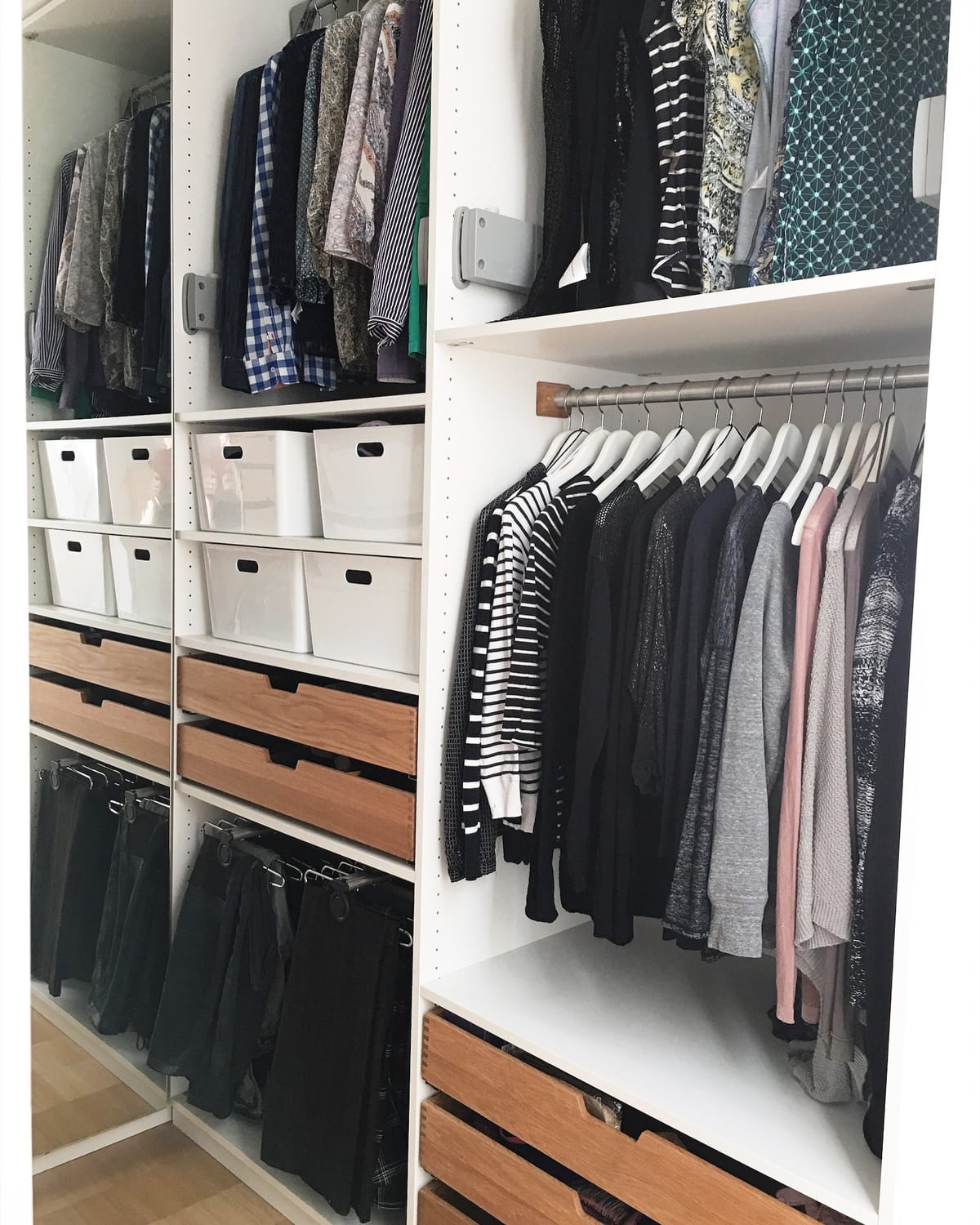 Kleiderschrank Ordnung