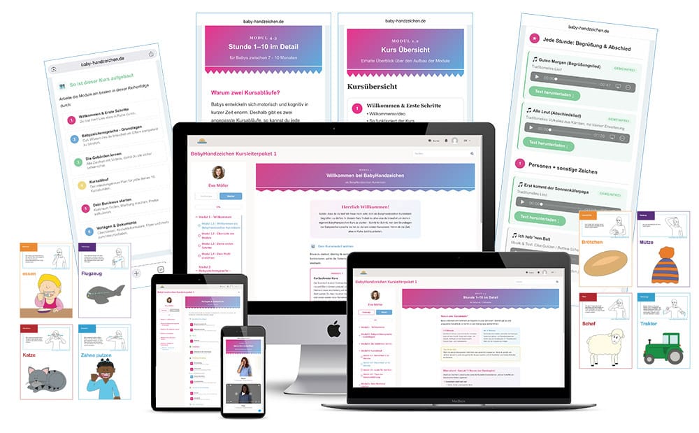BabyHandzeichen Kursleiterpaket