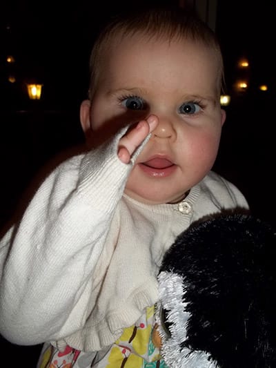 babyzeichen für Hallo