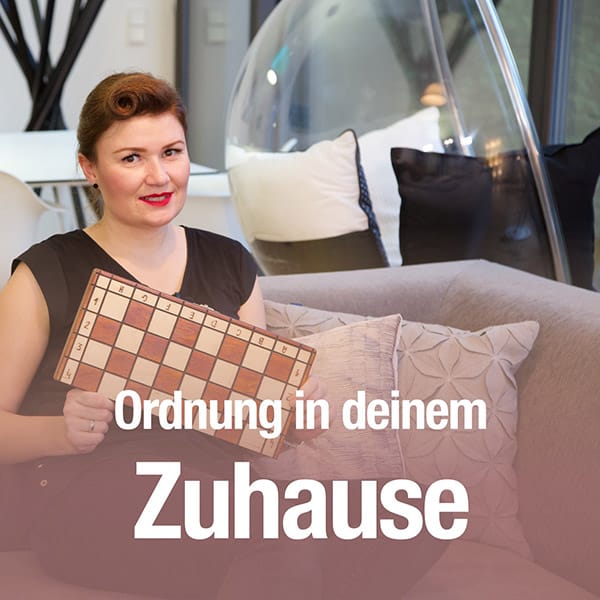 Ordnung im Zuhause