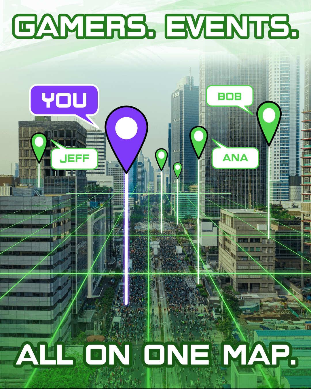 AFKmeet social gaming app on android smartphone