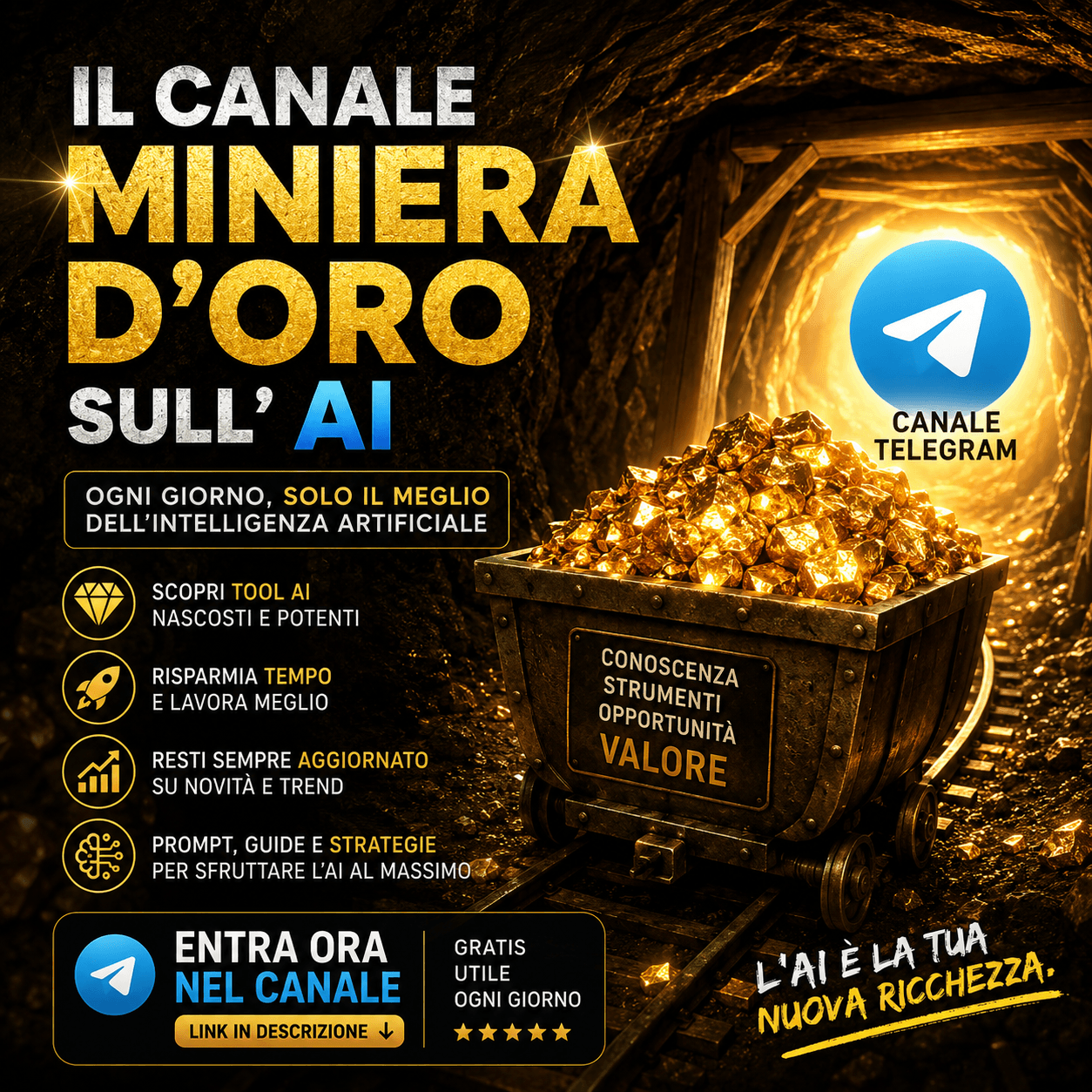Canale Telegram AI