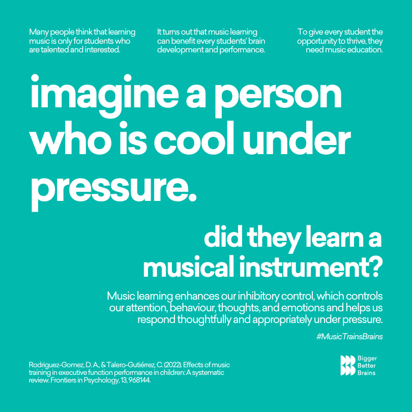 Imagine a person cool under pressure. - Sounds of Joy Music Studio