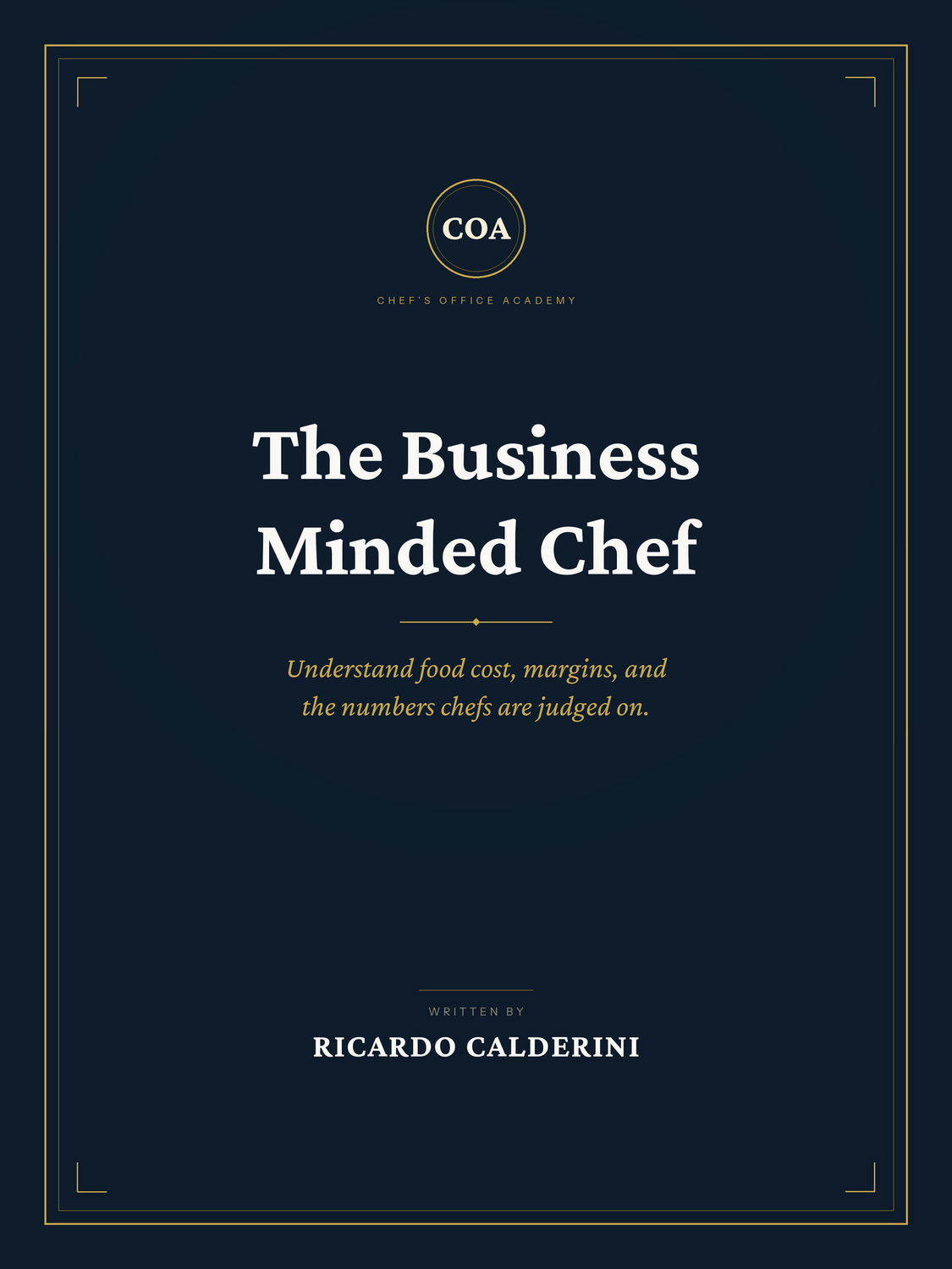 The Business Minded Chef
