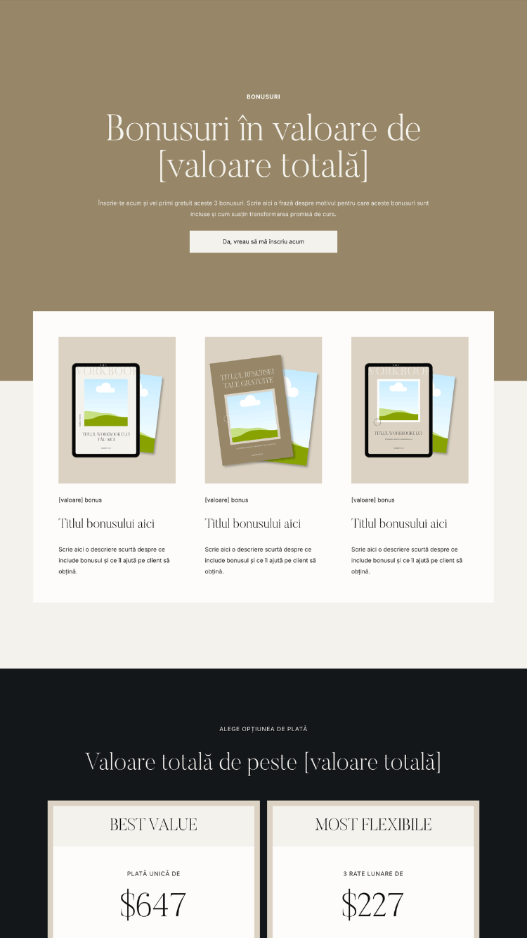 Universal Sales Page Funnel 12