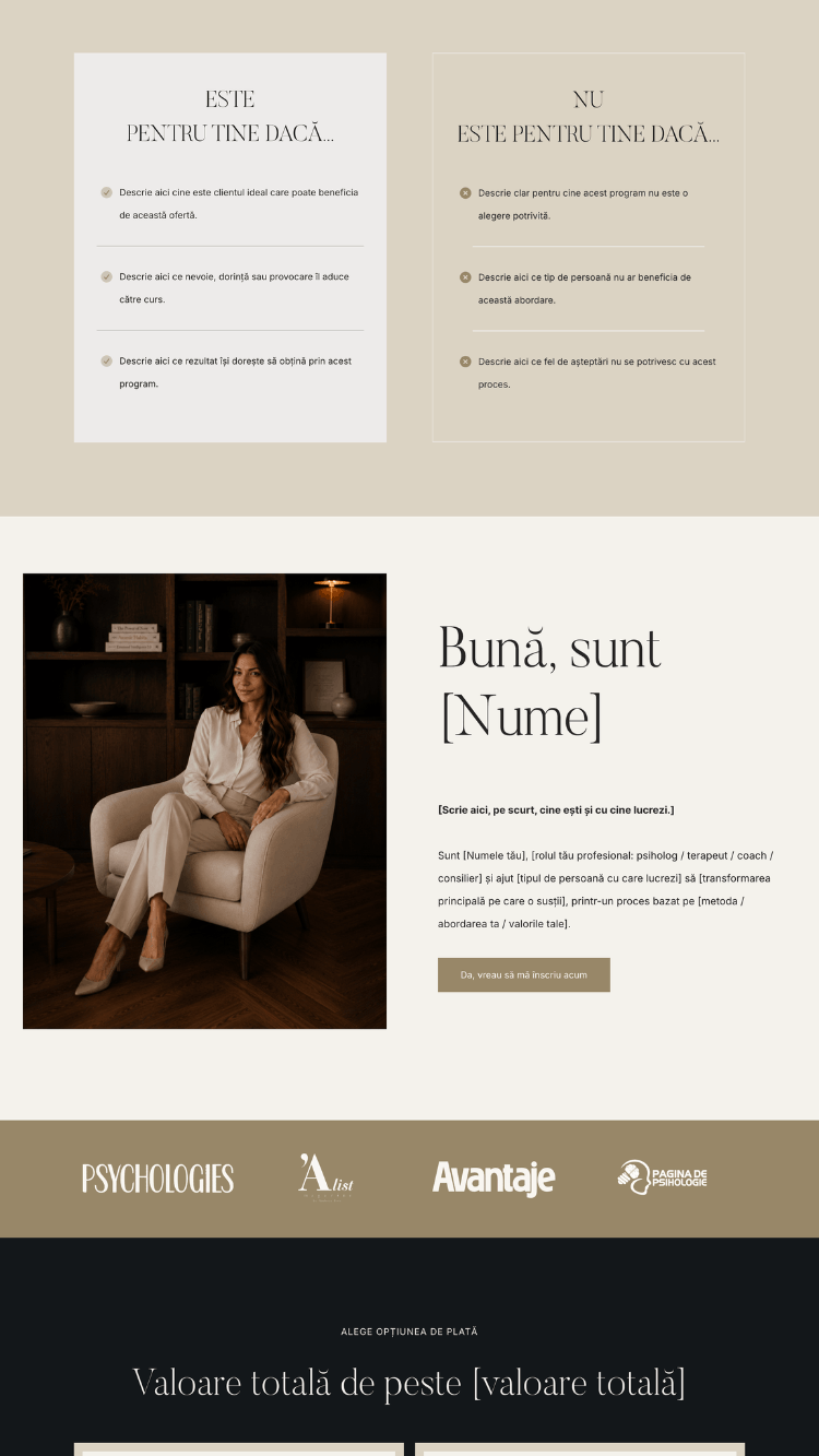 Universal Sales Page Funnel 14