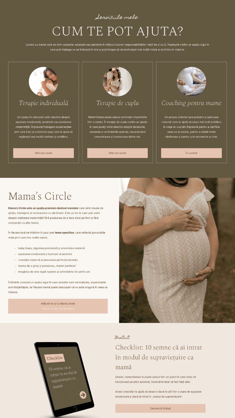 Motheroot Systeme.io Website Template 04