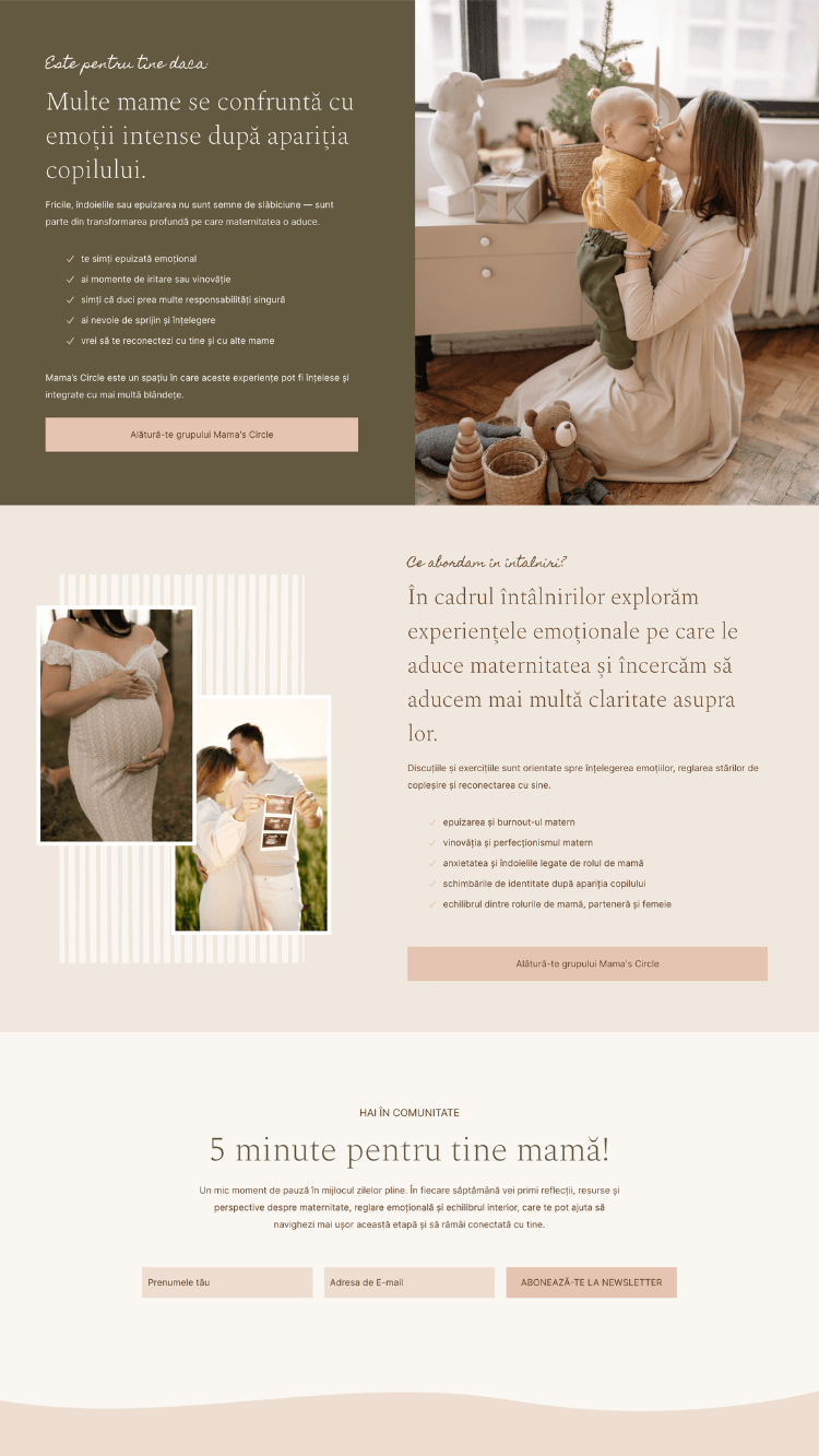 Motheroot Systeme.io Website Template 09