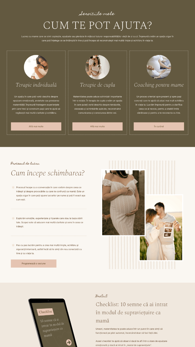 Motheroot Systeme.io Website Template 02