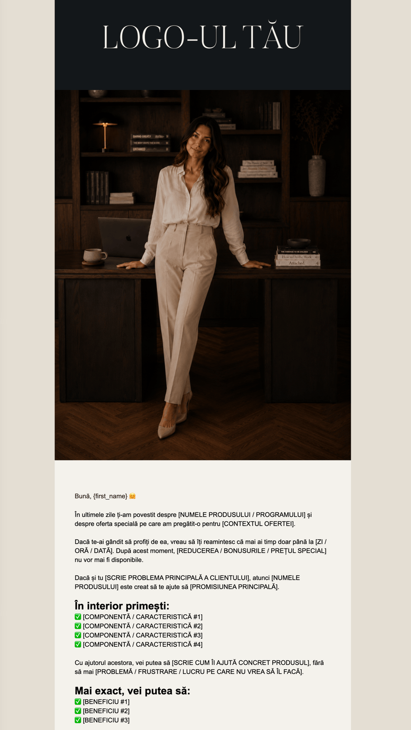 Universal Systeme.io Email Marketing Templates 03