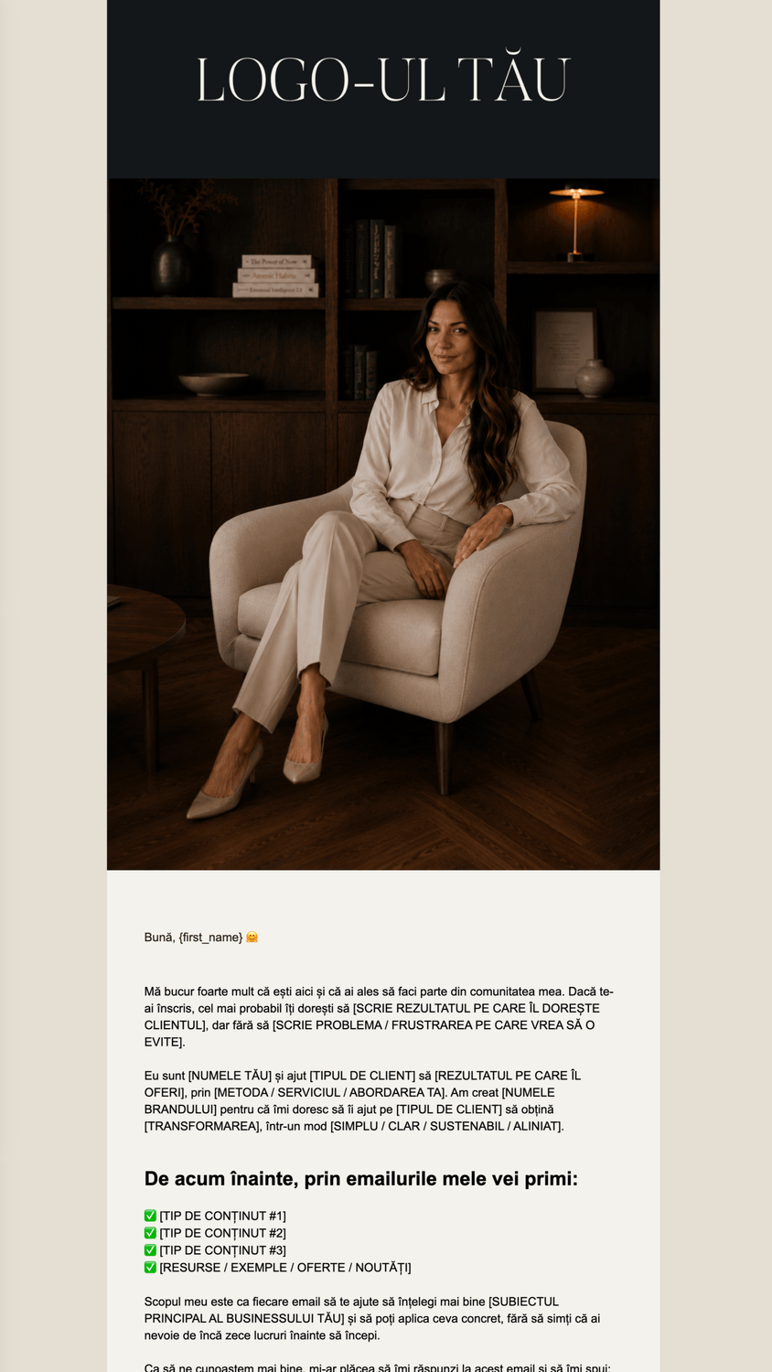Universal Systeme.io Email Marketing Templates 14