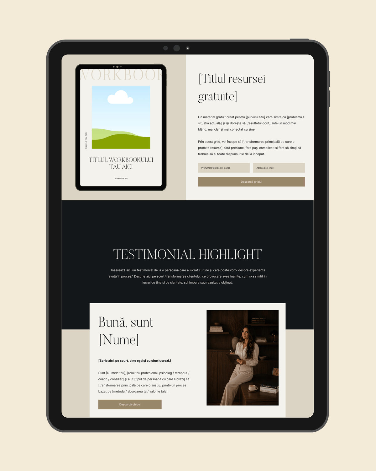 Lead Magnet Funnel Template
