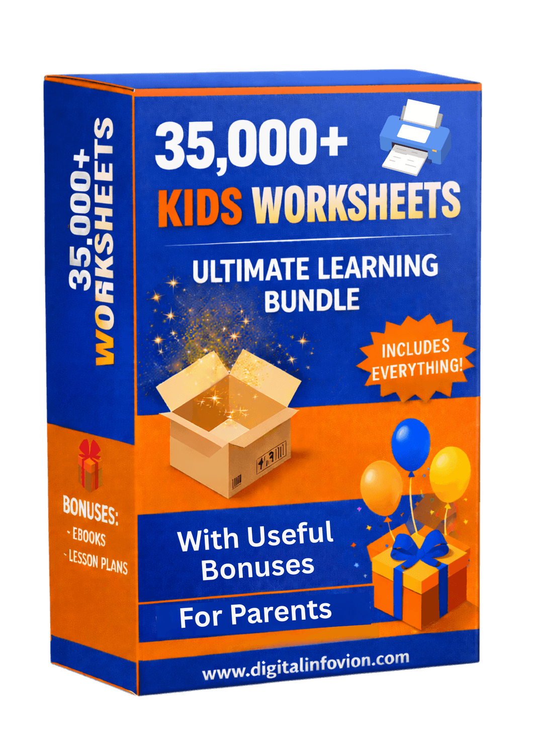 Kids Worksheets Bundle