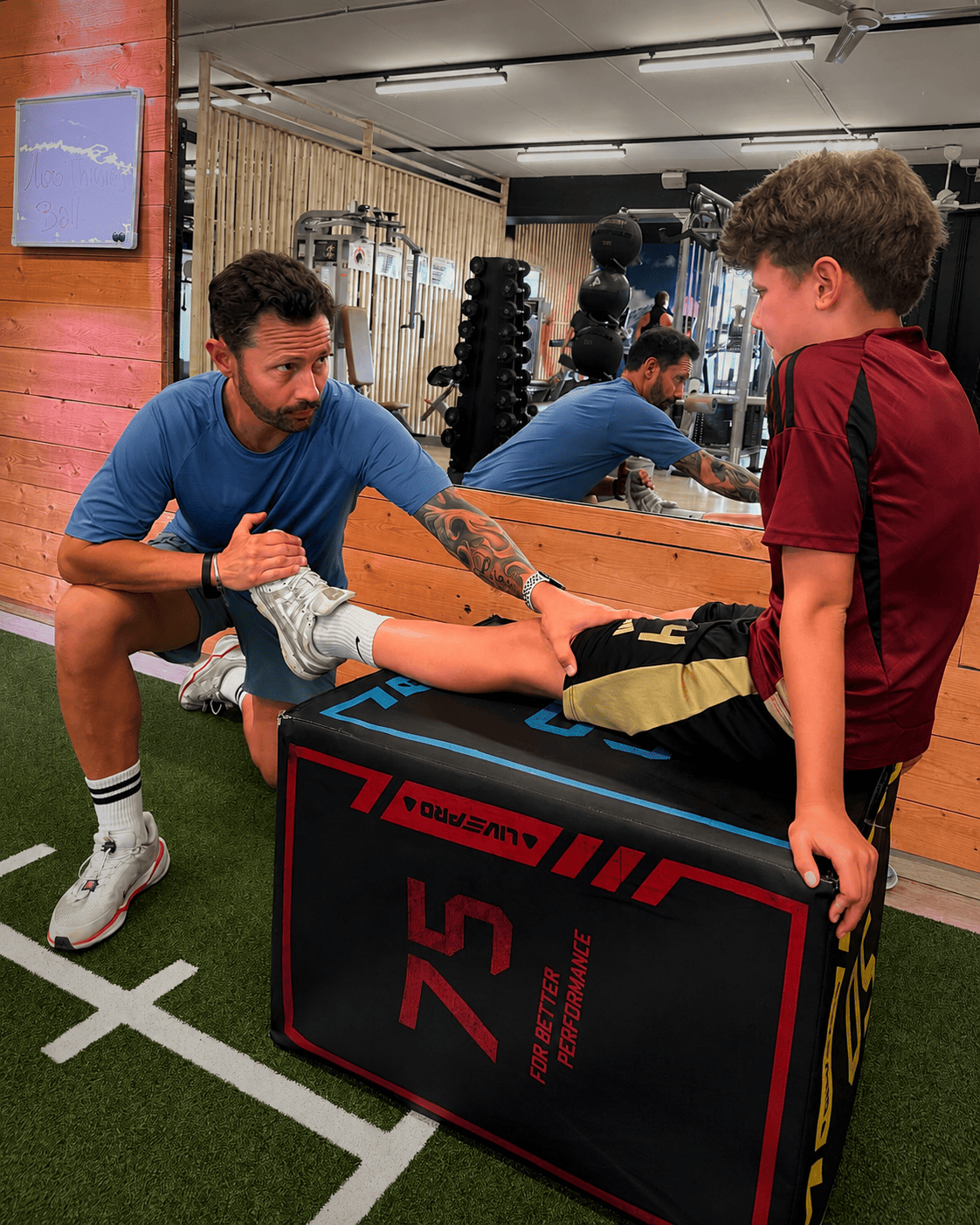 Prévention blessures footballeur Bonjour Coach Huy