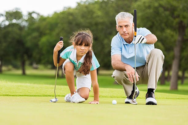 Coaching jeune golfeur Bonjour Coach Huy