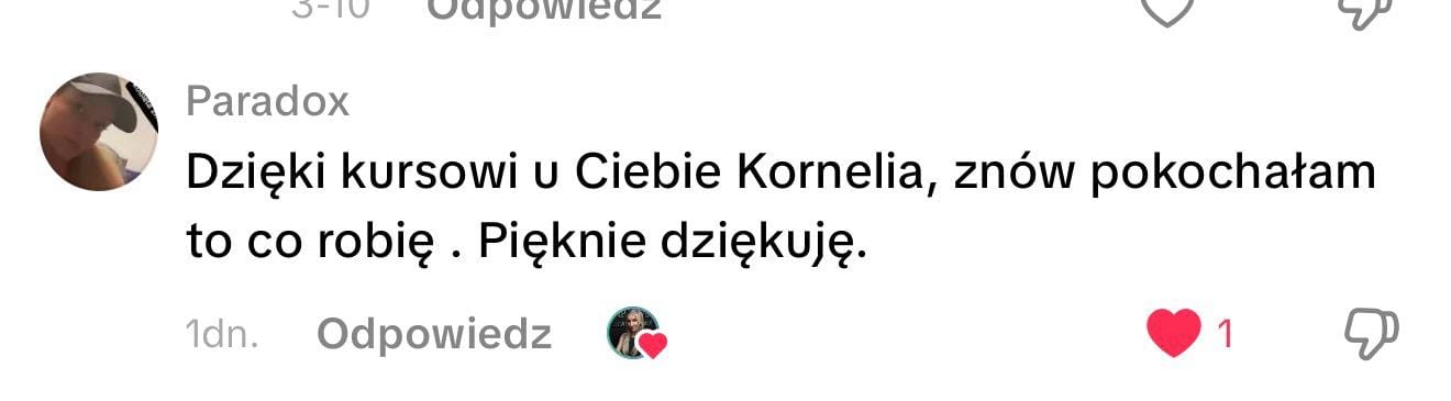 Opinia kursantki 3