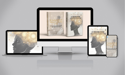 Mockup Conjunto El Imán de Dinero y Bono