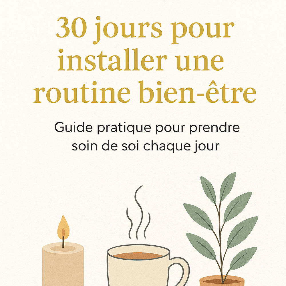 E-book “30 jours pour installer une routine bien-être”