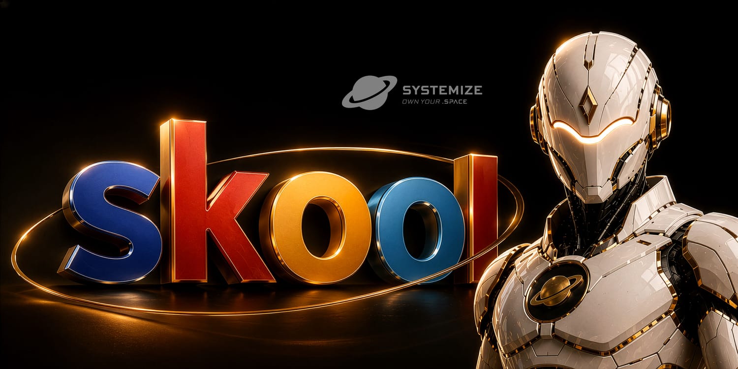 Systemize Space Skool community preview