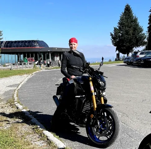PK, founder and emotional clearing coach at the motorcycle mystic