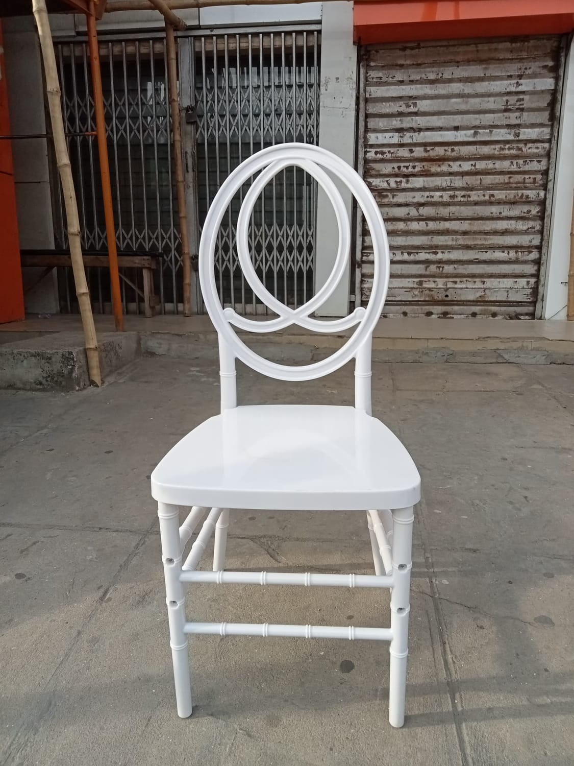 Best selling resin white chair