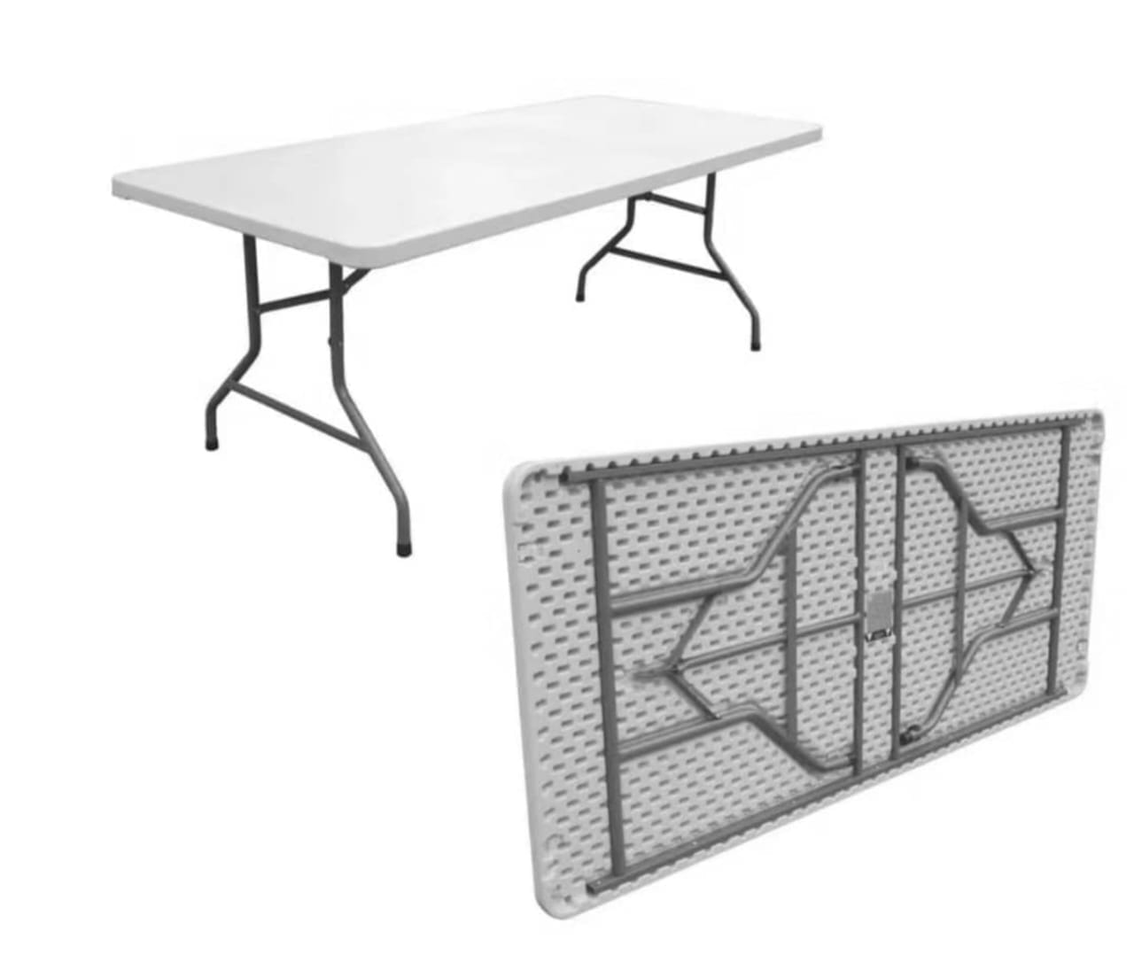 Rectangular banquet table