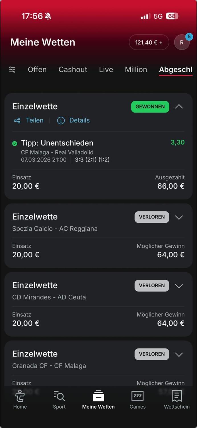 Winning slip 1