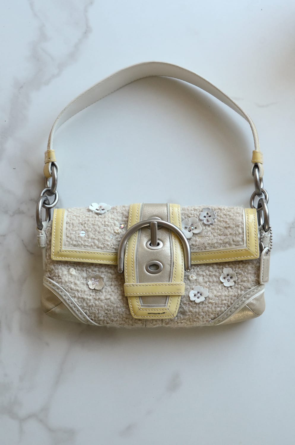 soho coach tweed bag