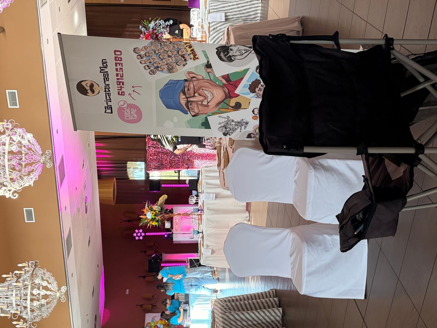 caricaturista para bodas