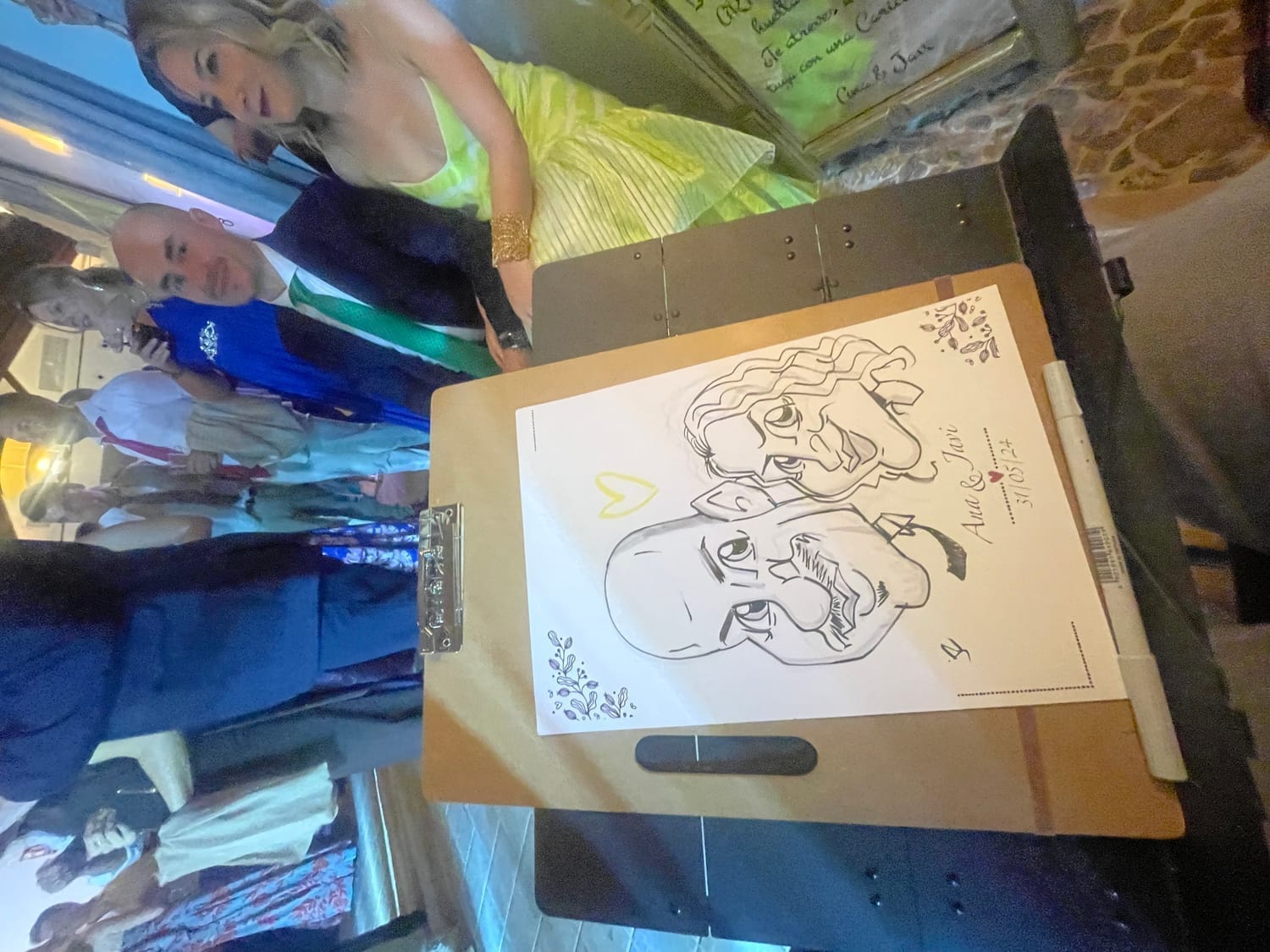 caricaturas fiestas
