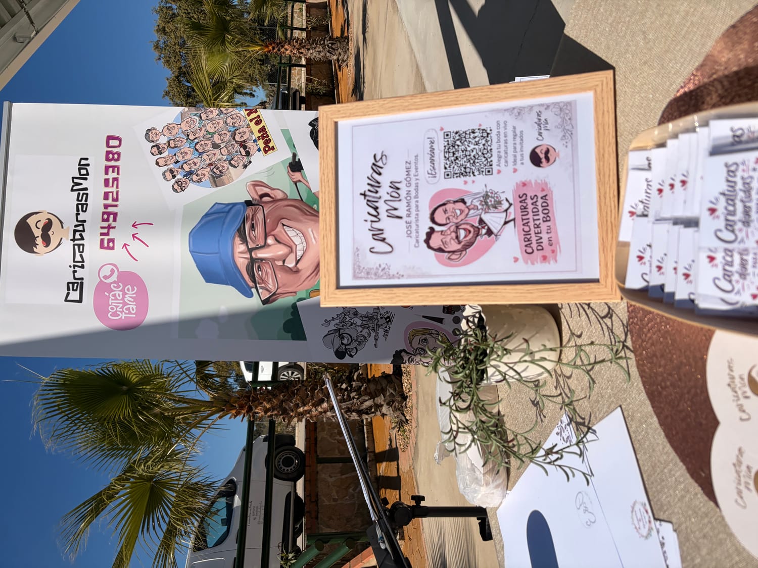 caricaturista para bodas