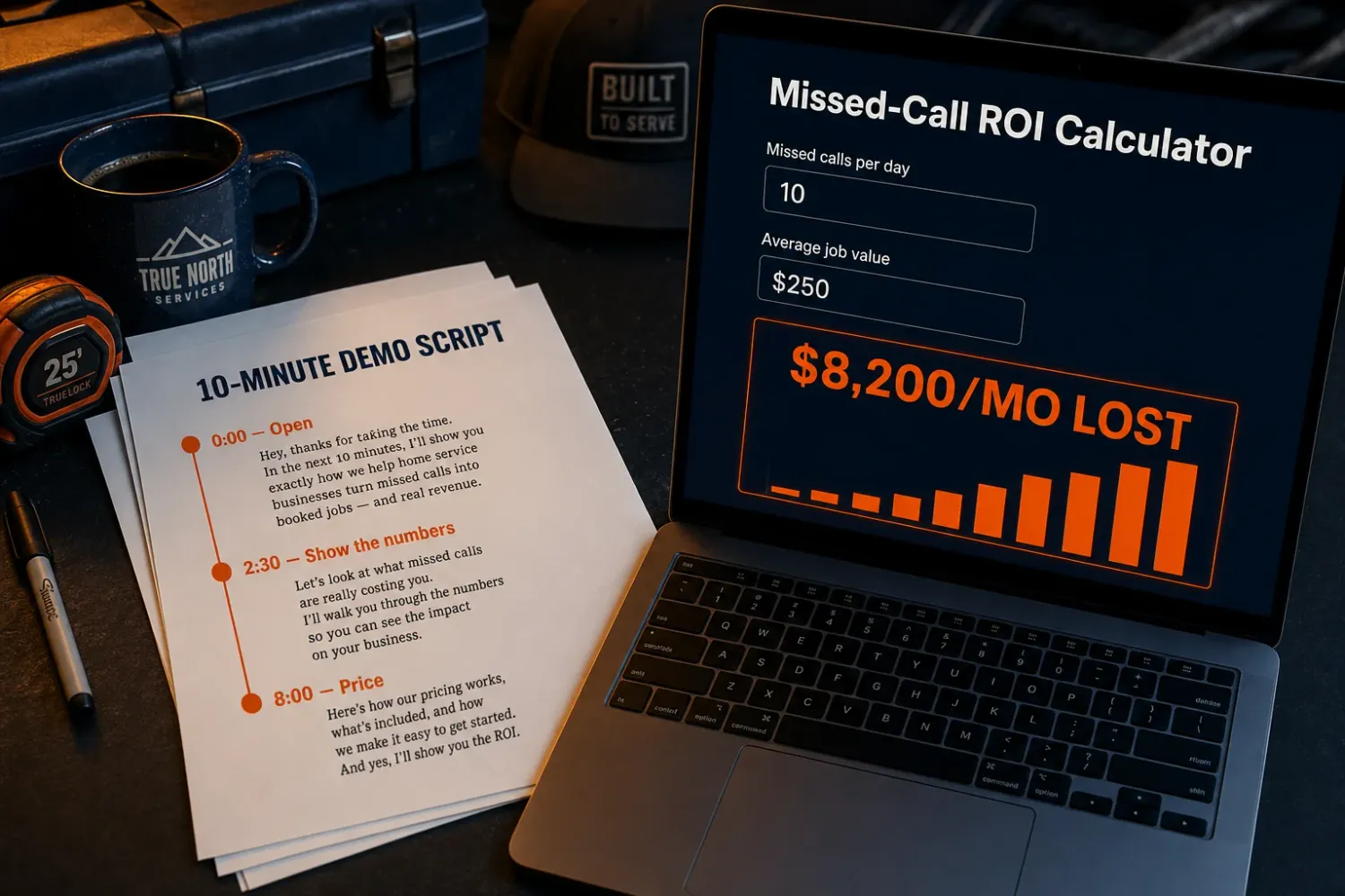 10-Minute Demo Script and ROI Calculator preview