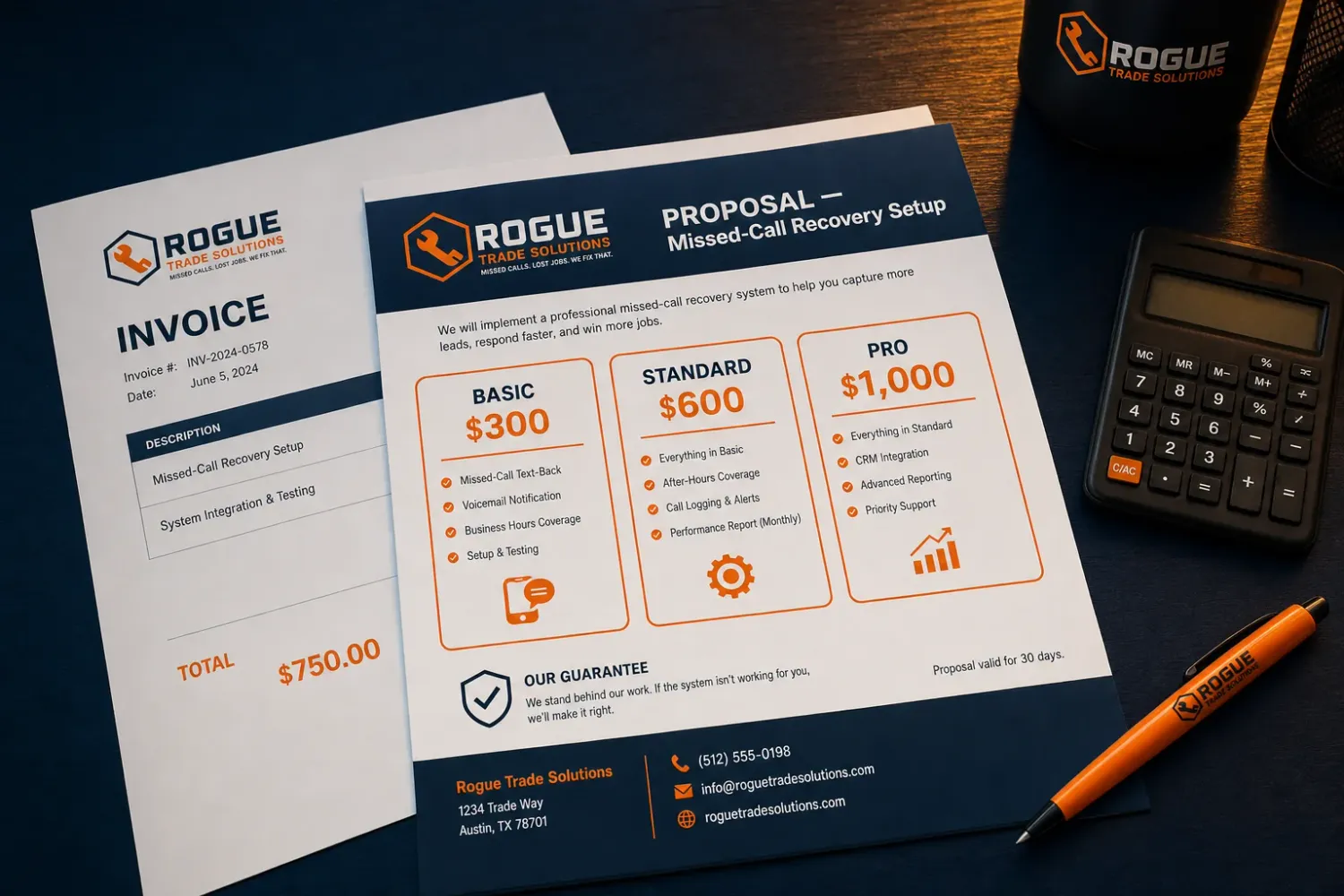 Pricing and Proposal Templates preview