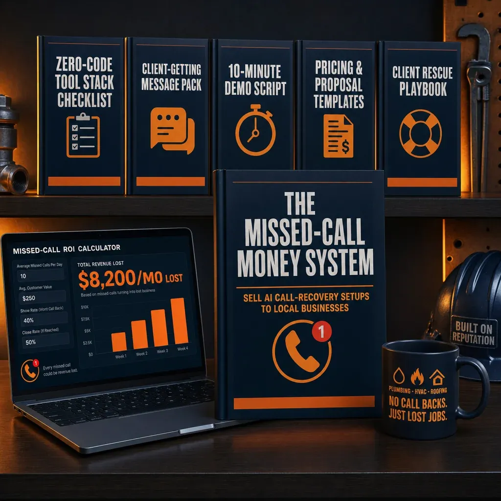 Everything included in the Missed-Call Money System