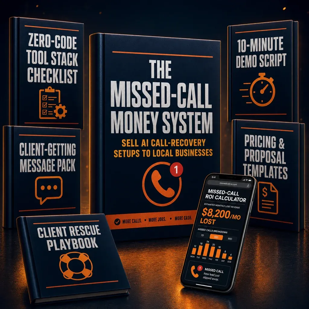 The Missed-Call Money System — complete bundle