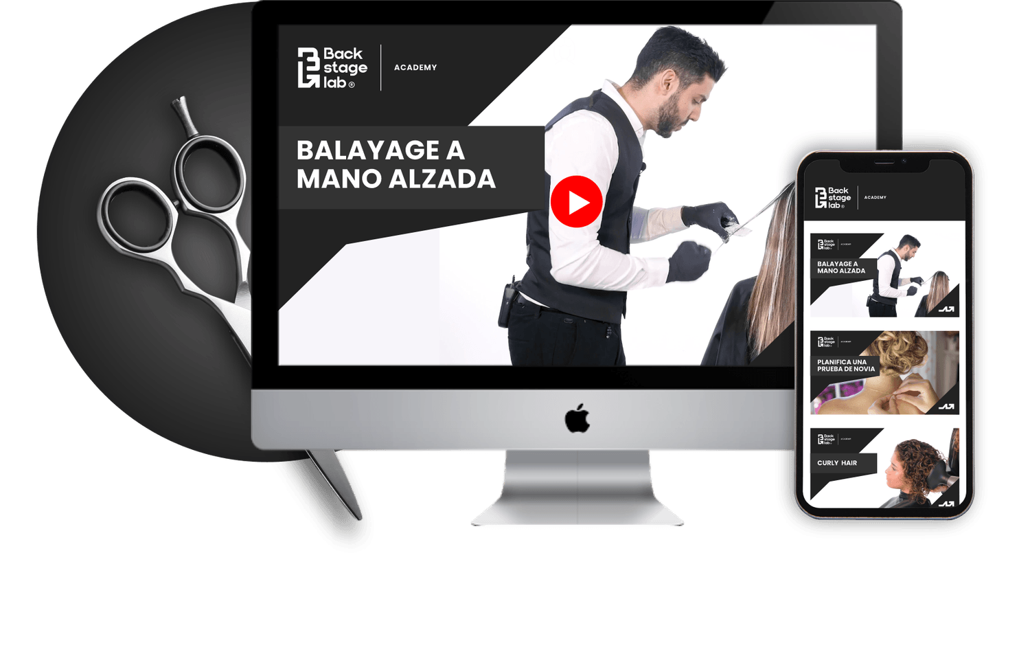 Formación profesional para peluquerías | Backstagelab ecosistema para salones de peluquería