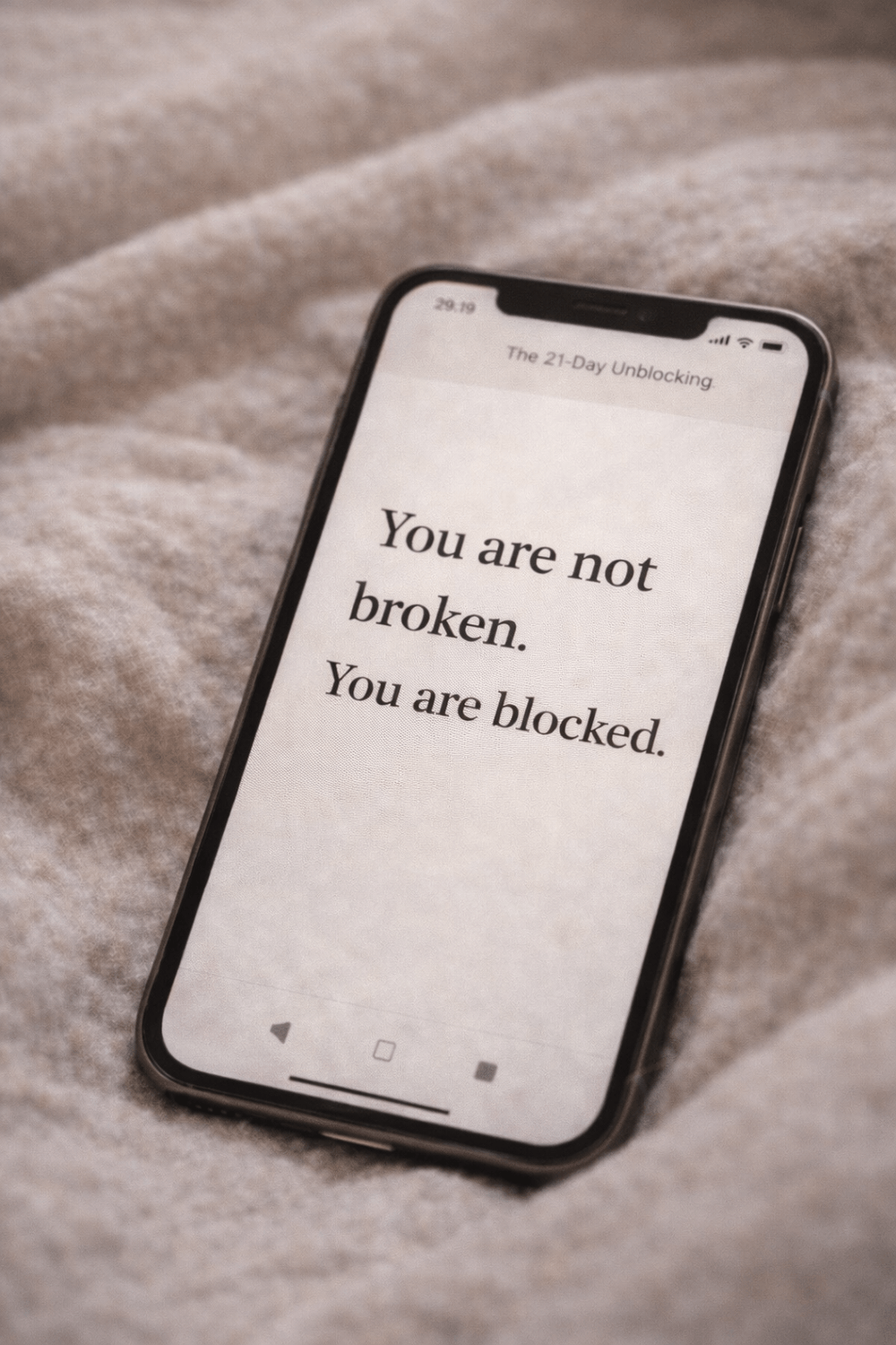 Bloom Within — The 21-Day Unblocking
