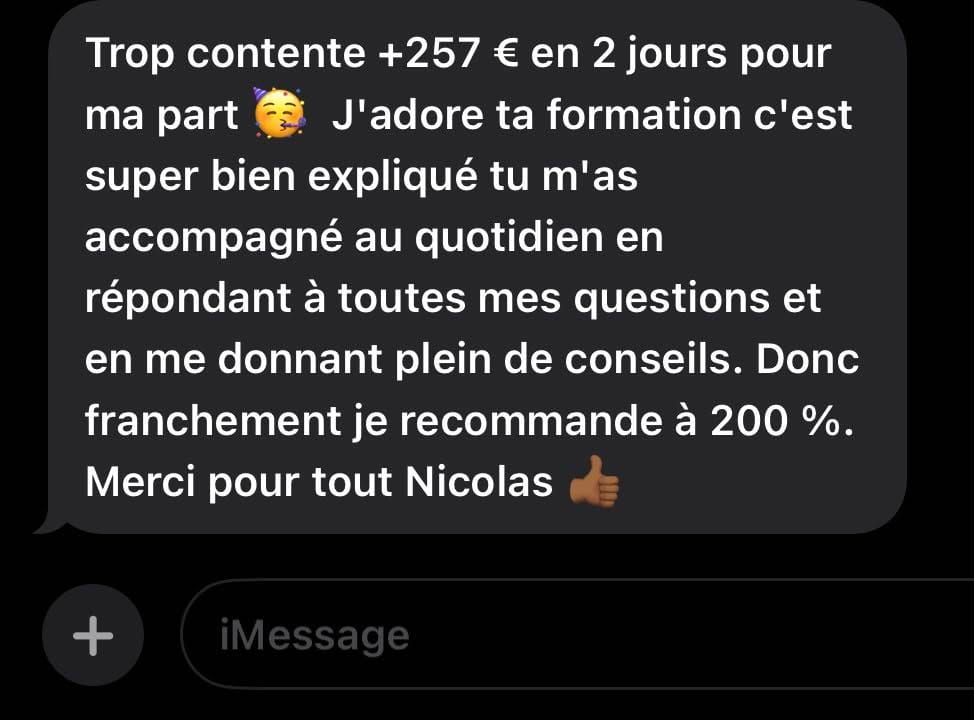 Capture résultat