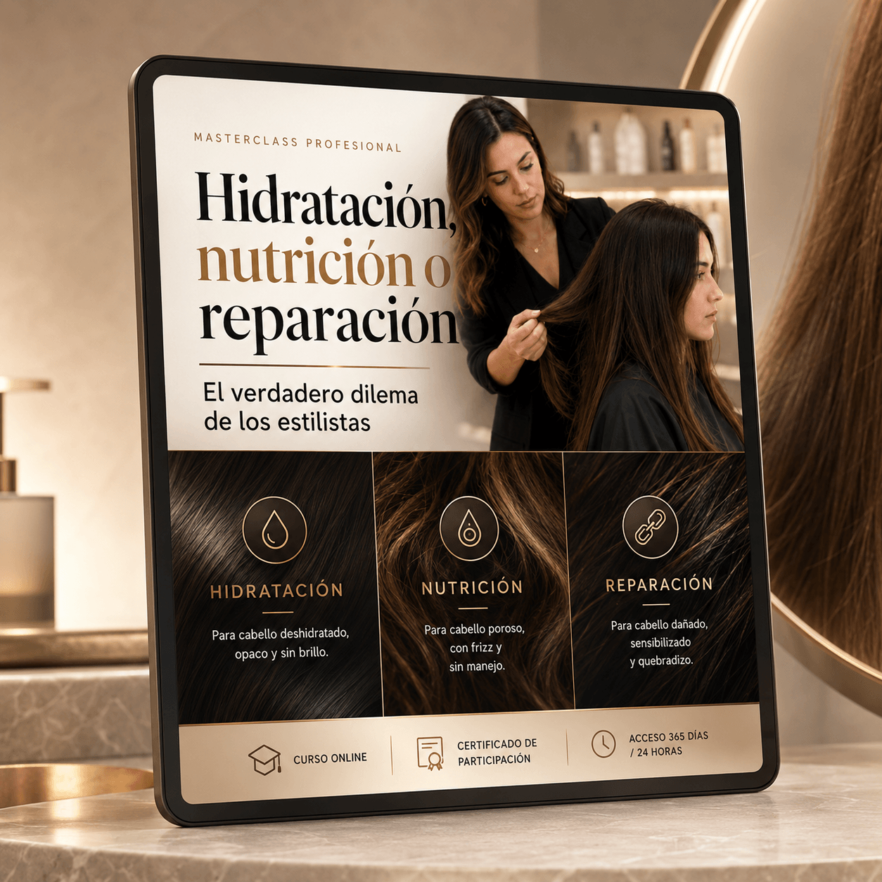 Hidratación, nutrición o reparación - Danys Academy