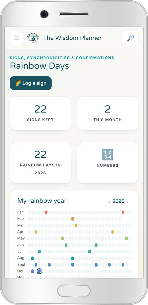 Rainbow Days on a phone