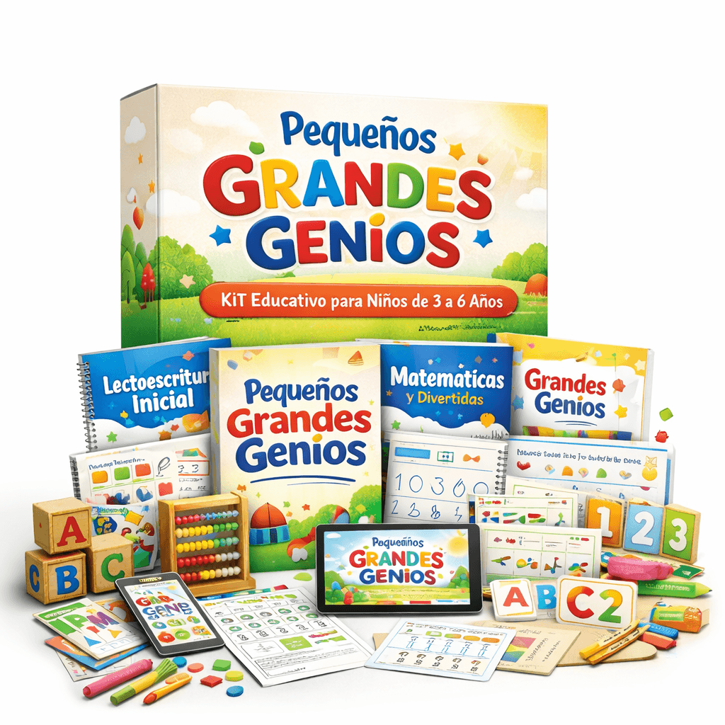 Mockup Kit Pequeños Grandes Genios