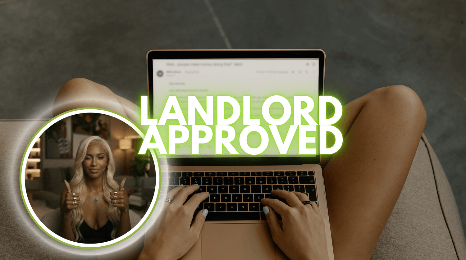 Landlord Message Builder Mockup
