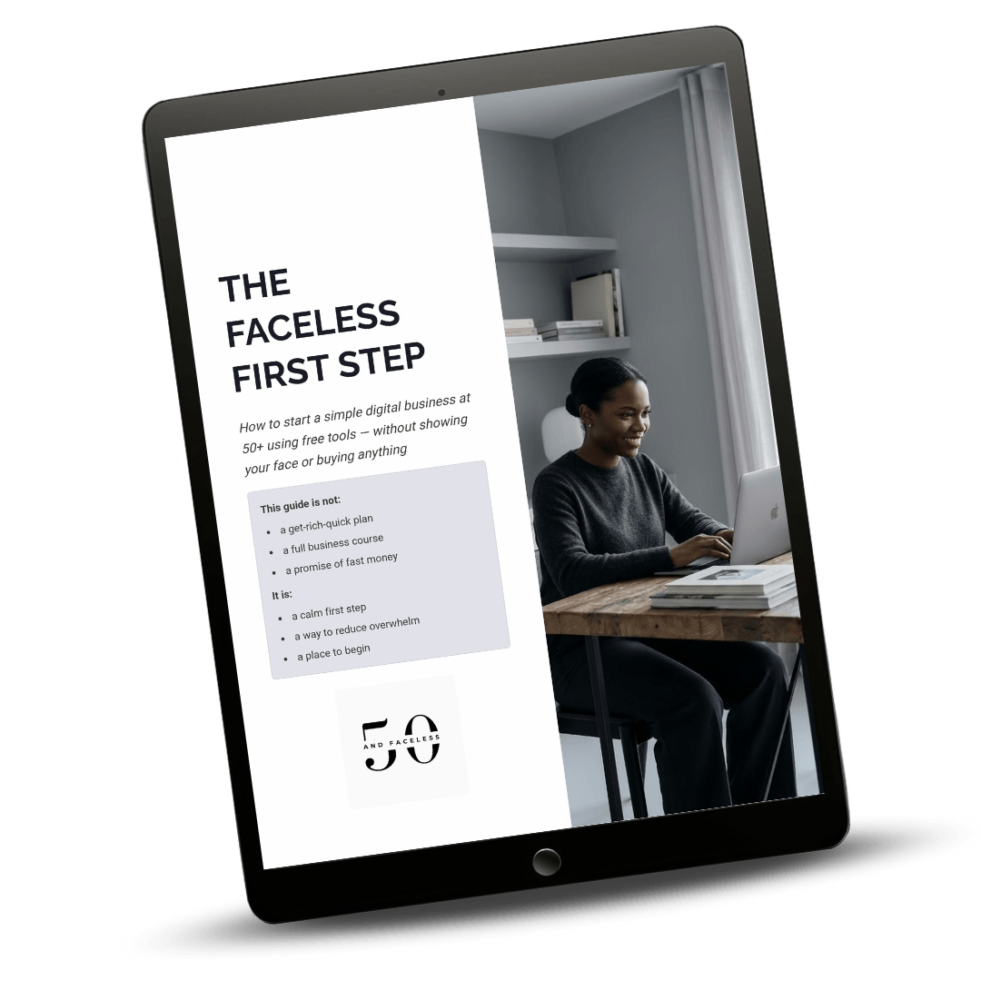 The Faceless First Step