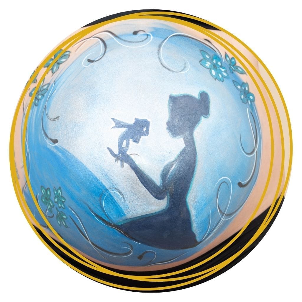 Belly painting féérique réalisé à Toulouse par maquilleuse professionnelle