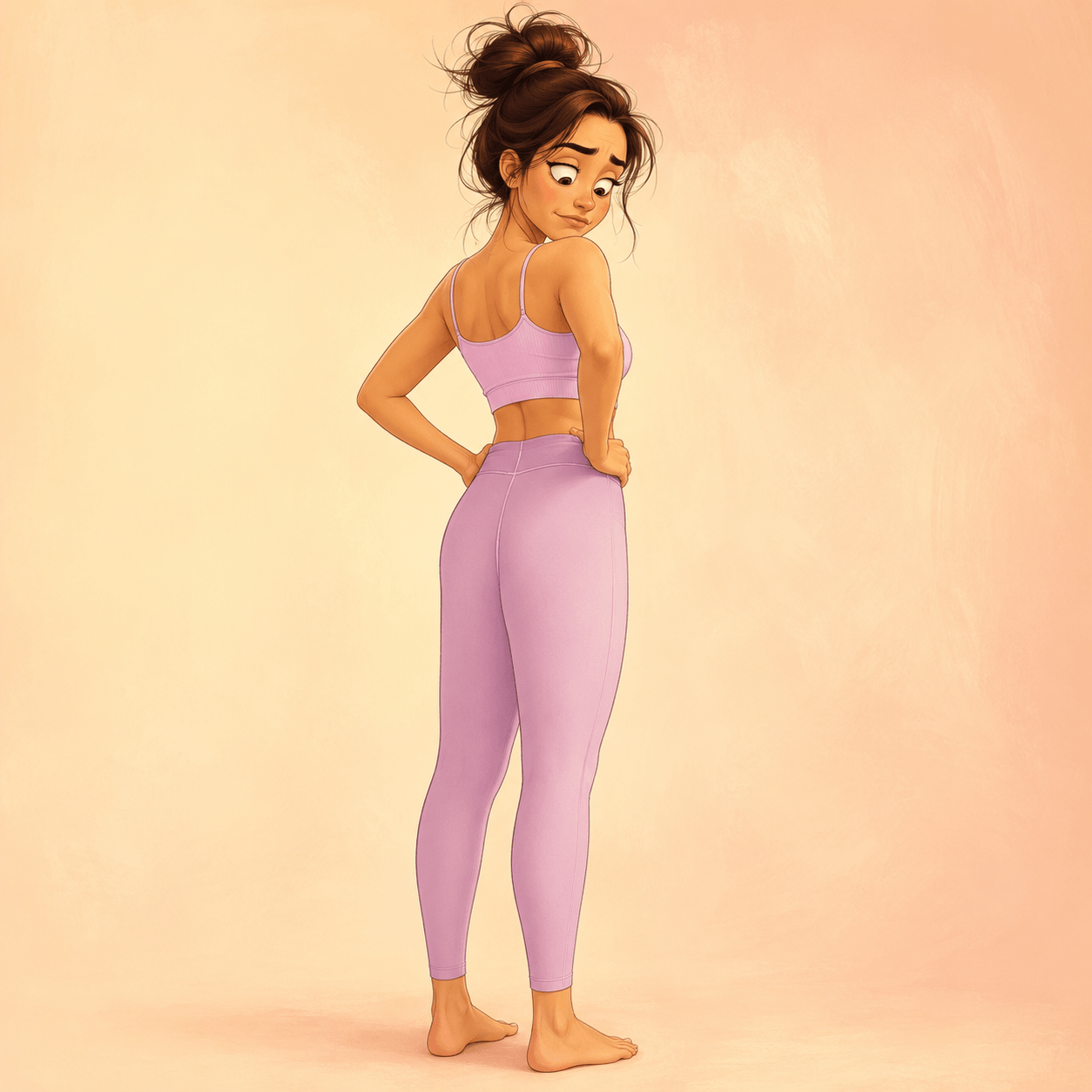 The Pancake — flat bum, wants to build