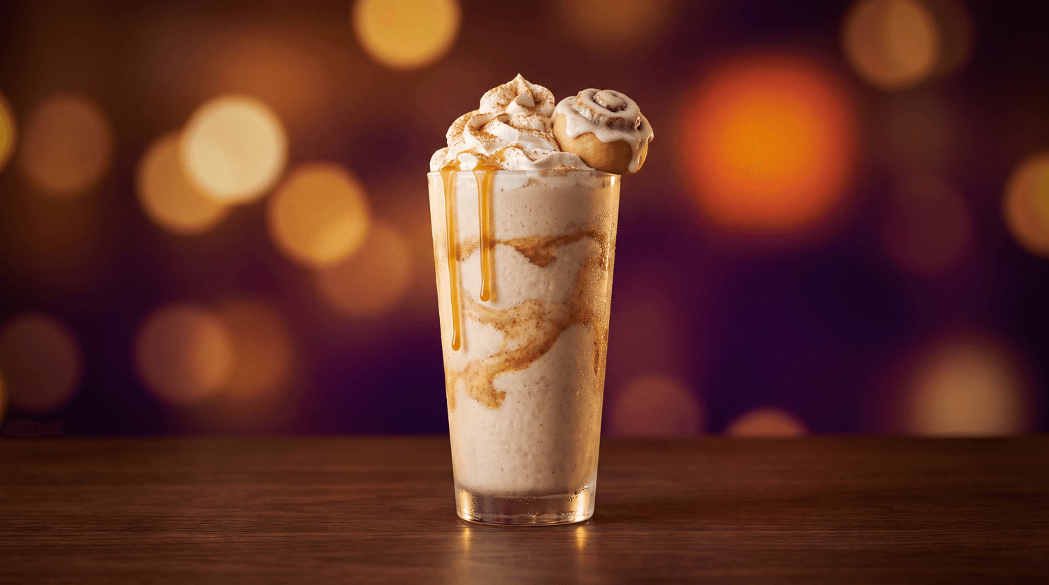 Cinnamon Roll Protein Shake from The Ultimate High-Protein Cookbook
