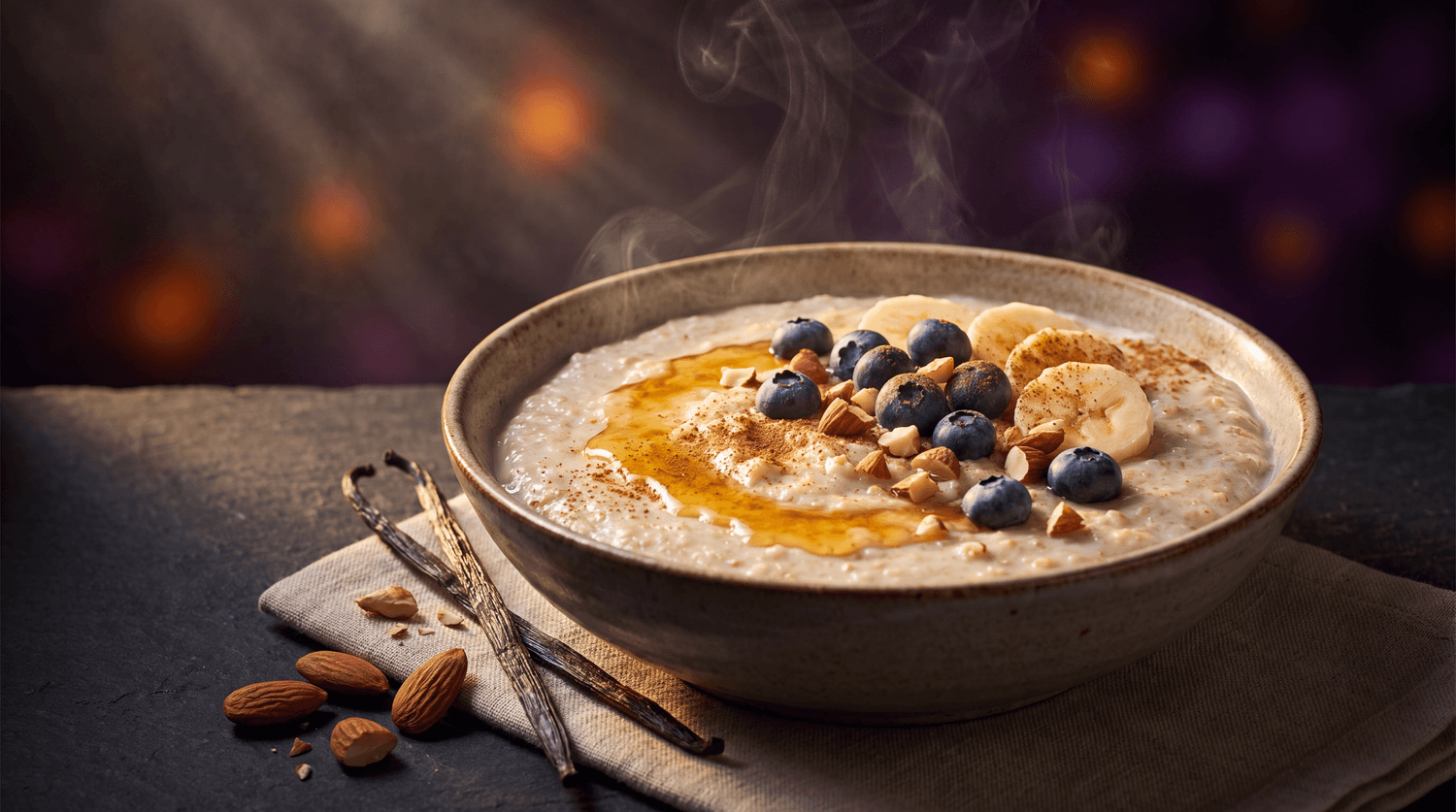High-Protein Vanilla Porridge from The Ultimate High-Protein Cookbook