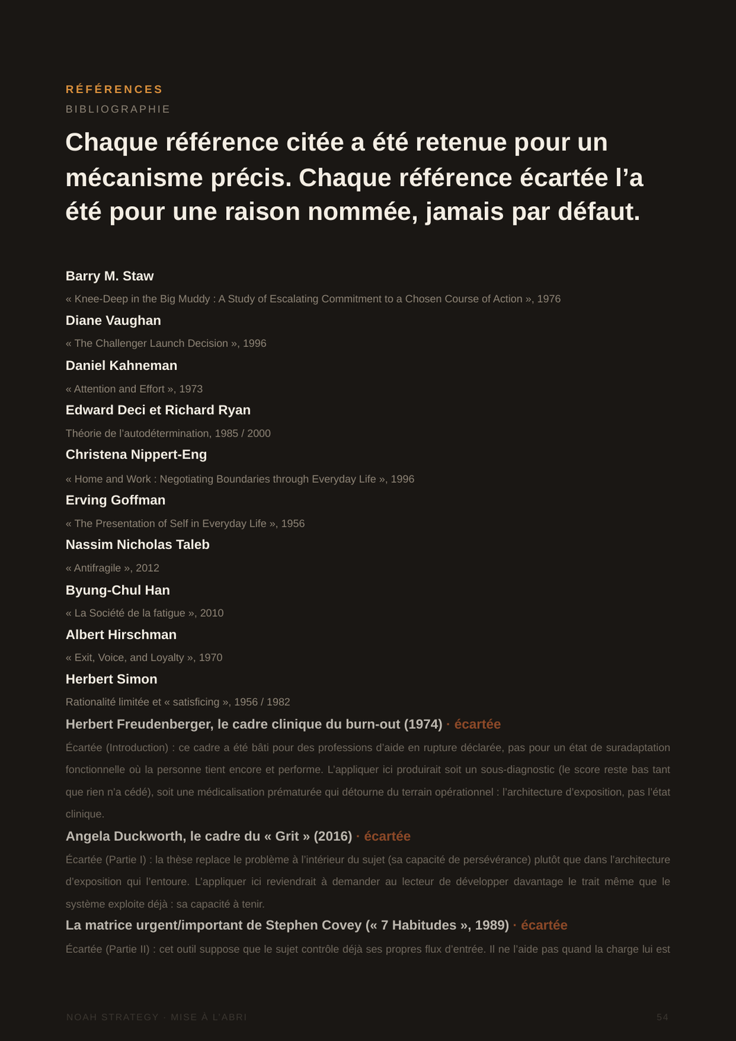 Bibliographie et sources
