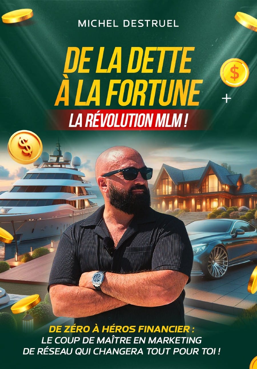 Couverture De la Dette à la Fortune, Michel Destruel